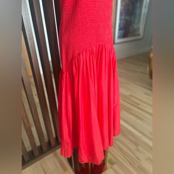 Hutch Sleeveless Smocked Drop-Waist Midi Dress - Picture 7 of 11